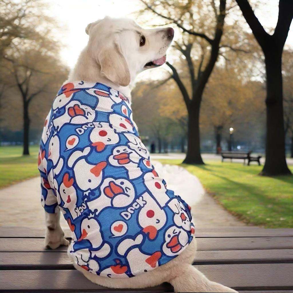 Big Dog Clothes Spring Summer Pet