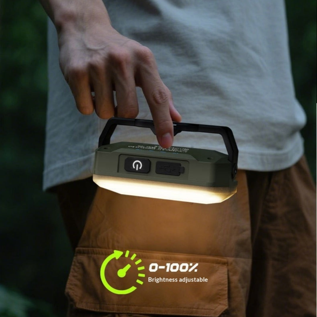 Outdoor Portable Camping Tent Long-Lasting Charging Lighting Lamp