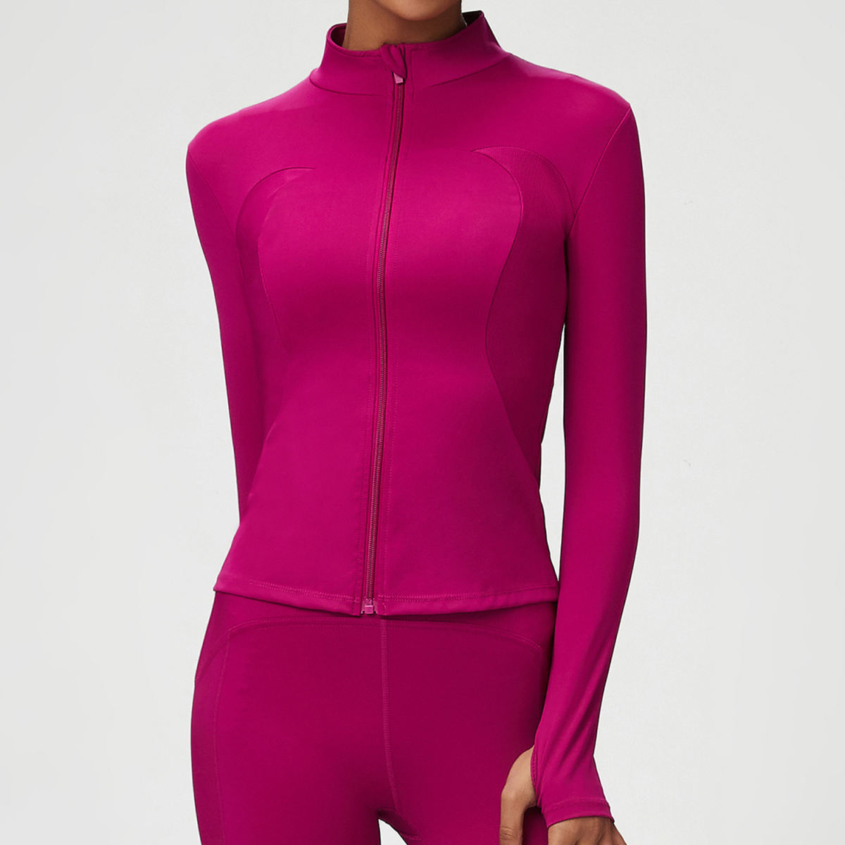 Autumn And Winter Lycra Yoga Clothes Coat