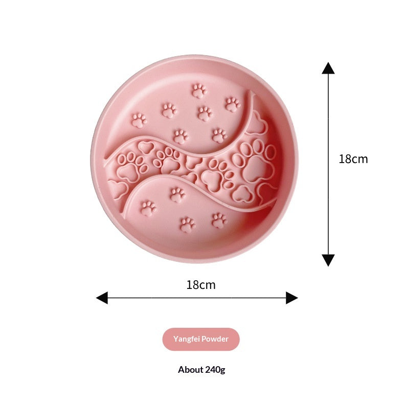 Dog Food-grade Silicone Pet Feeding Bowl
