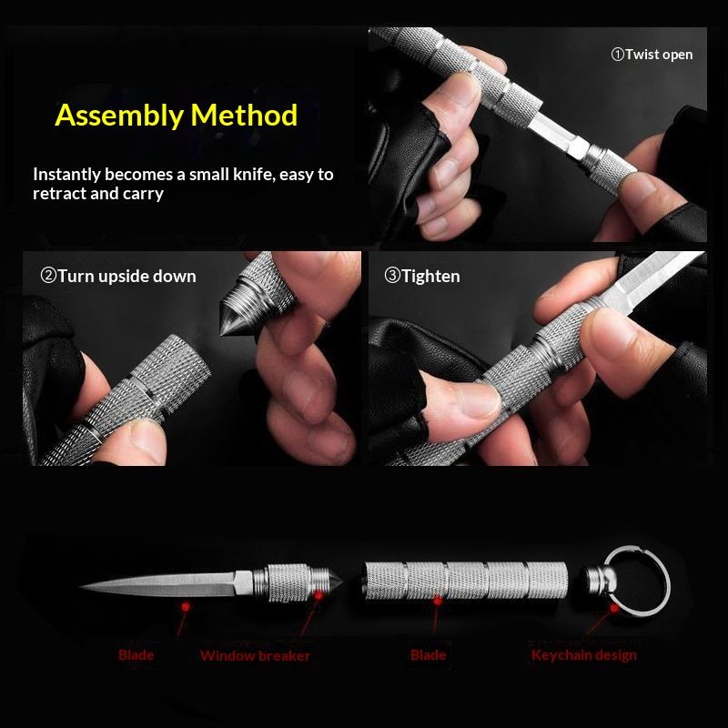 Outdoor Multi-functional Detachable Cartridge Knife Portable
