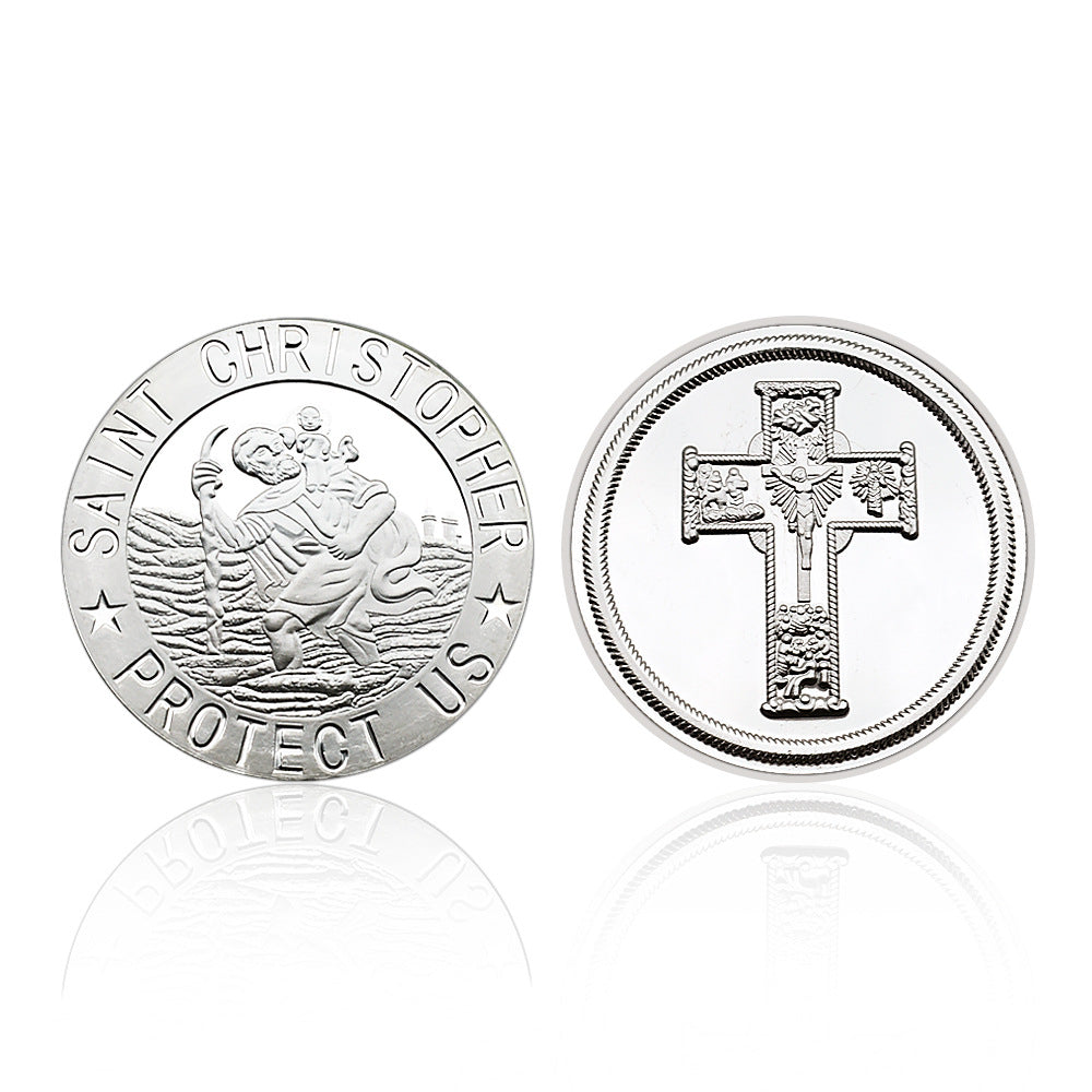 Lucky Coin Metal Medal Collectible Gift