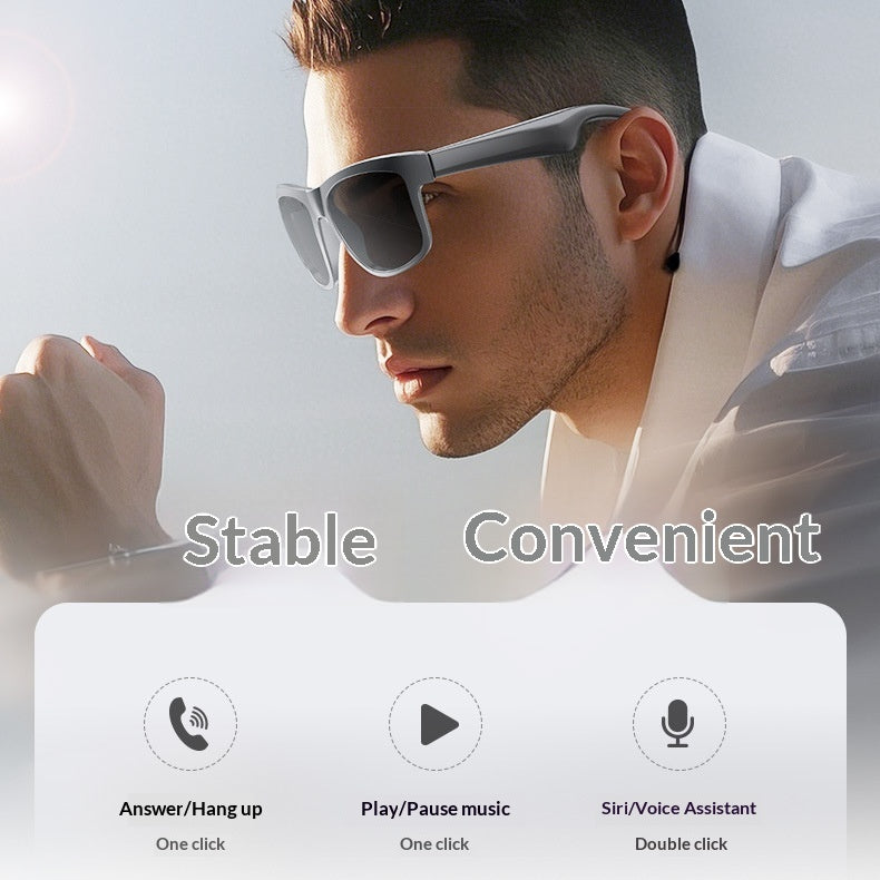 Smart Bluetooth Glasses With Blue-Light Protection