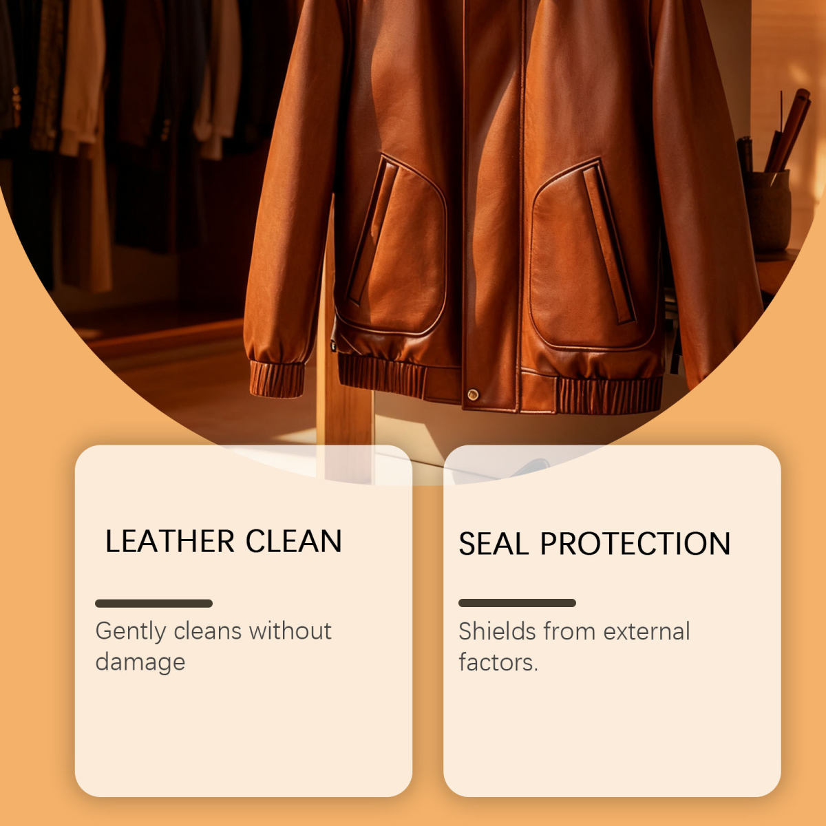 Brunizo Beeswax Leather Care Cream For Home Use Sofa Leather Care, Leather Bags, Shoes Scratch Repair And Maintenance Cream