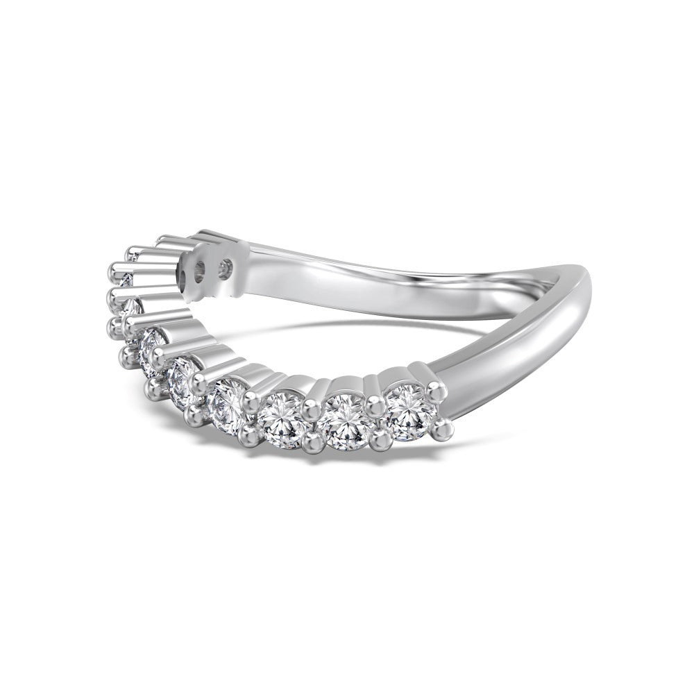 Light Luxury Japanese And Korean S925 Sterling Silver Ring Women's Simple