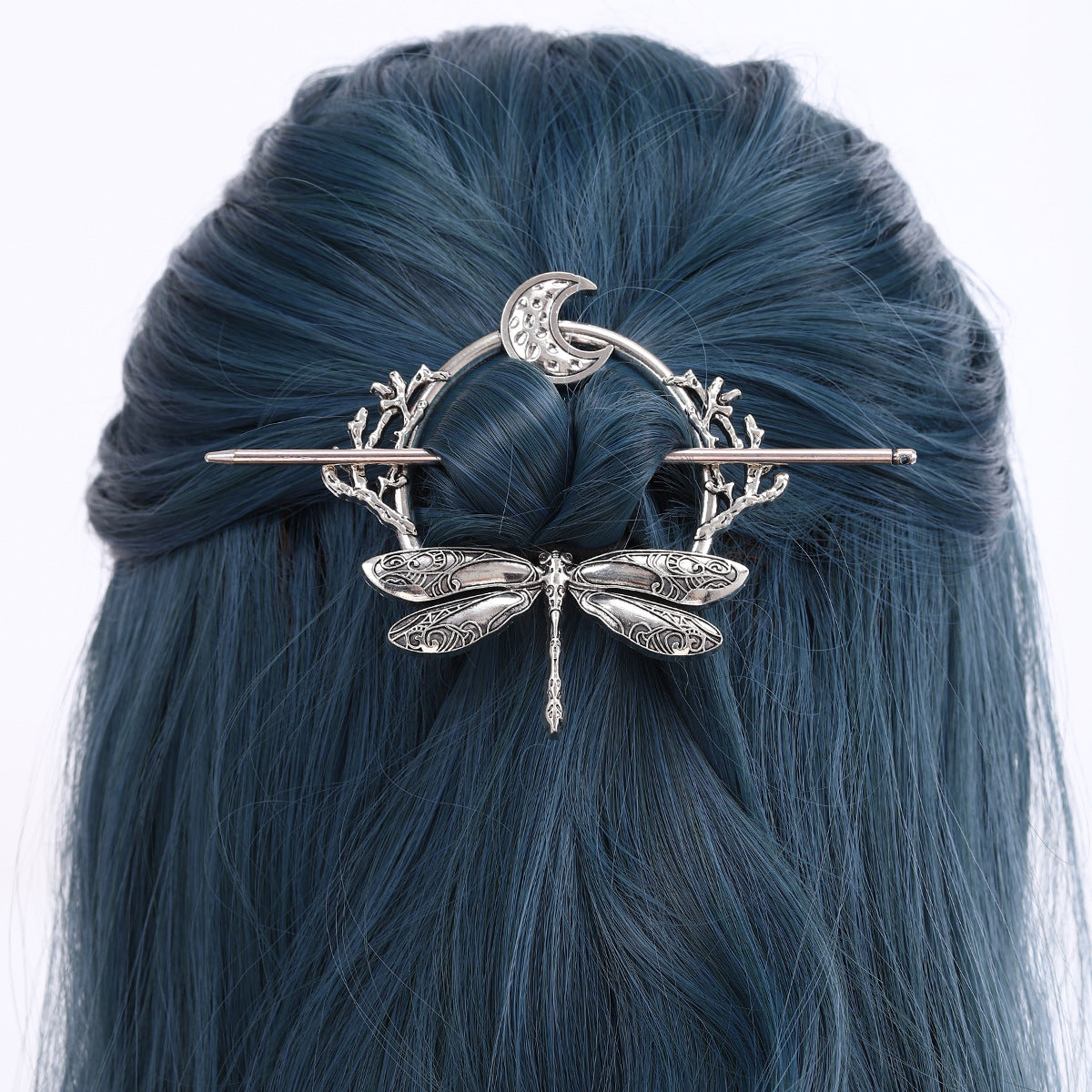 Viking Dragonfly Moon Hairpin Women's Party Accessories