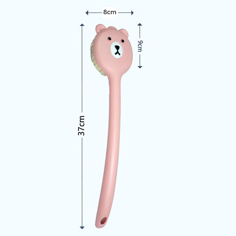 Bear Bath Brush-Powder-PP-1 piece