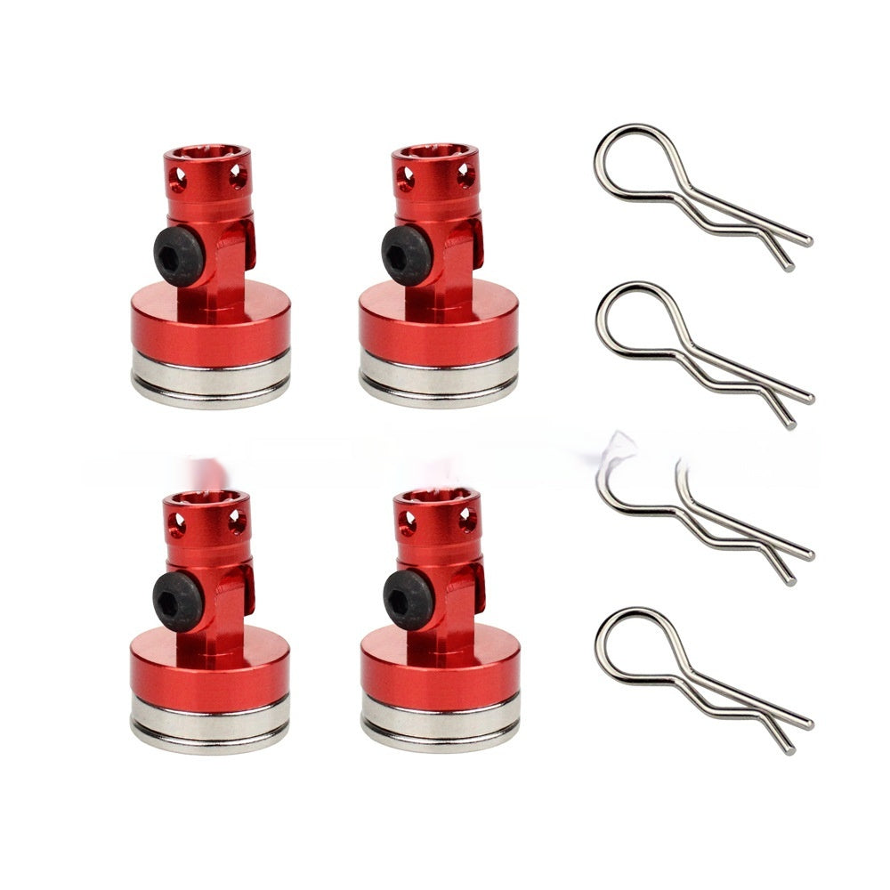 Model Accessories Metal Magnetic Invisible Car Shell Column Super Strong Magnet Car Shell Punch Free