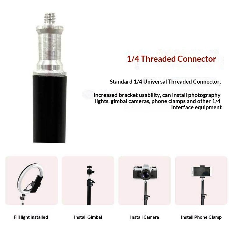 Live-streaming Tripod Stand Universal Mobile Phone And Camera Support Photography Fill-light Stand