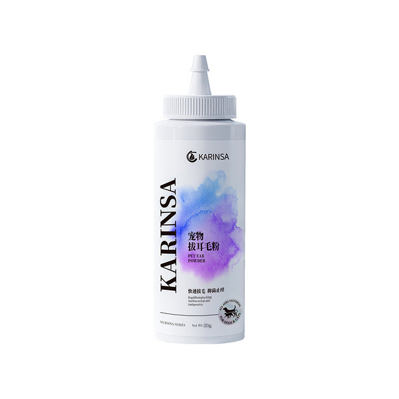 Pet Ear-hair-pulling Powder For Cleaning And Relieving Ear Itching