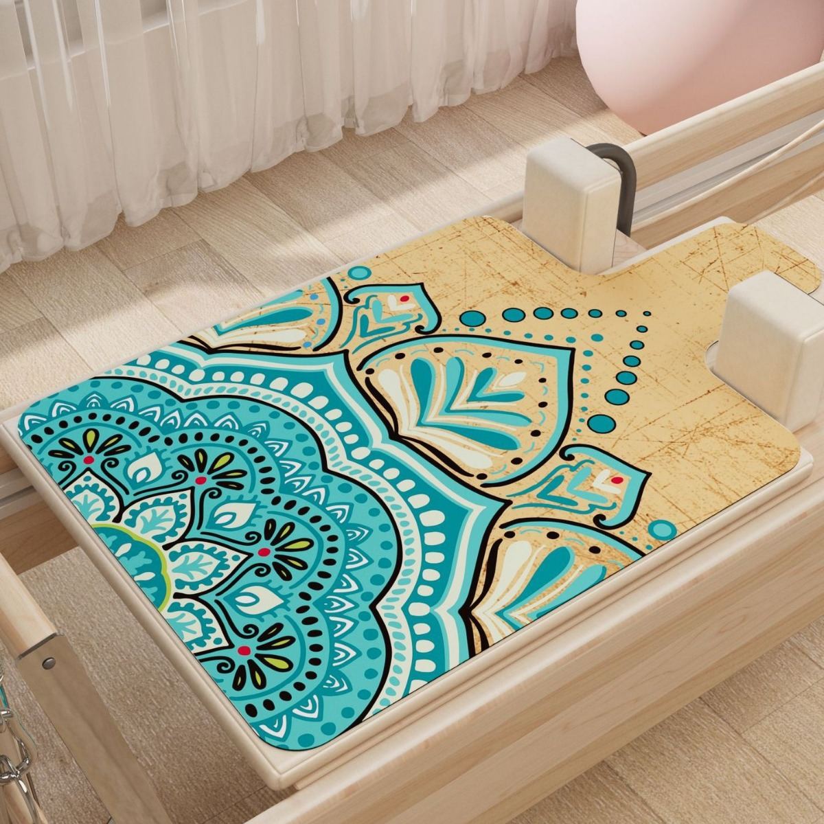 Suede Pilates Core Mattress Sweat-absorbent Non-slip Oversized