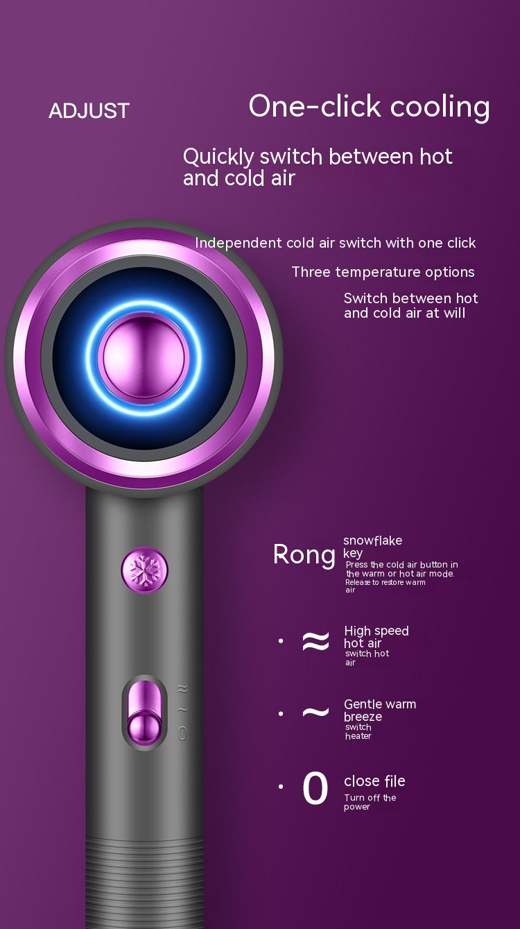 Wind Collection Electric Hair Dryer Home Hair Salon High-power Barber Shop Heating And Cooling Air Hair Dryer