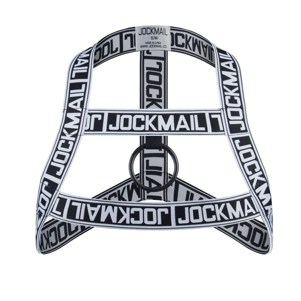 Mens Bandage Fitness Letter Fashion Shoulder Strap