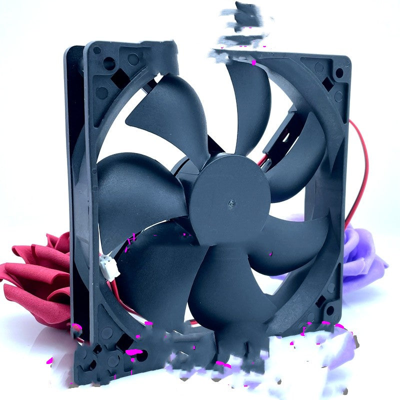 New Xing Heng 12CM XHD1225L12S DC12V 0.12A Silent Cooling Fan