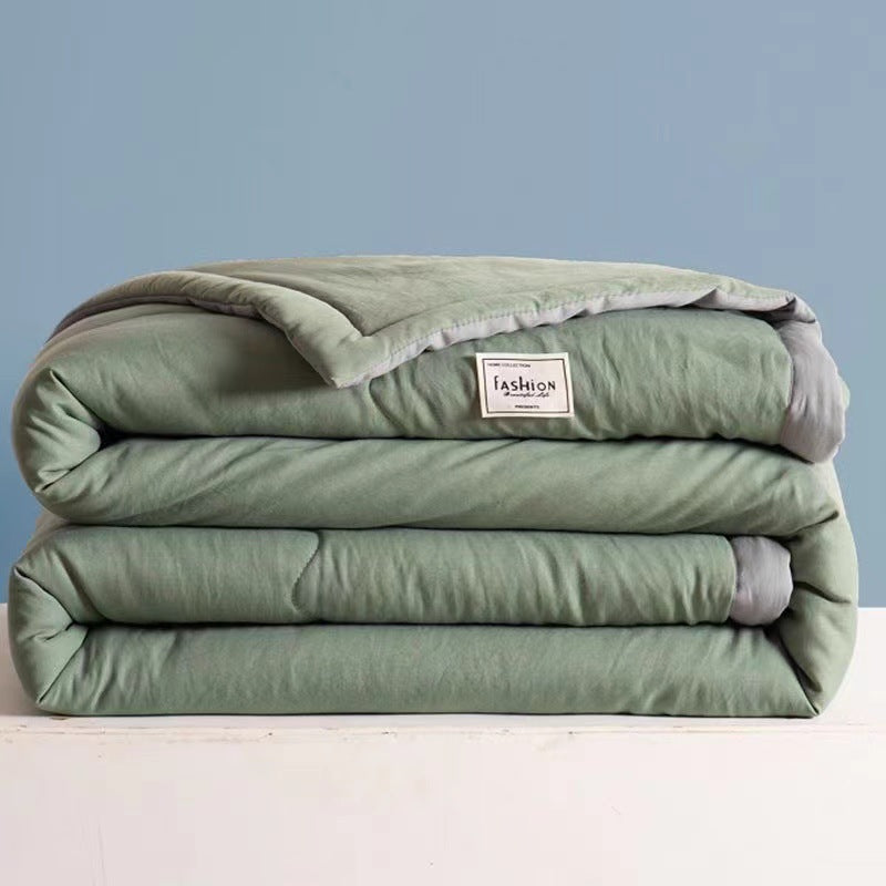 Summer Cooling Washed Cotton Air Conditioner Quilt