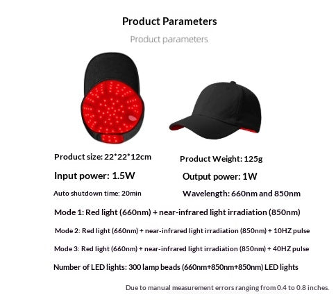 Beauty Salon Red-light Cap Infrared Therapeutic Helmet Hair-care Cap