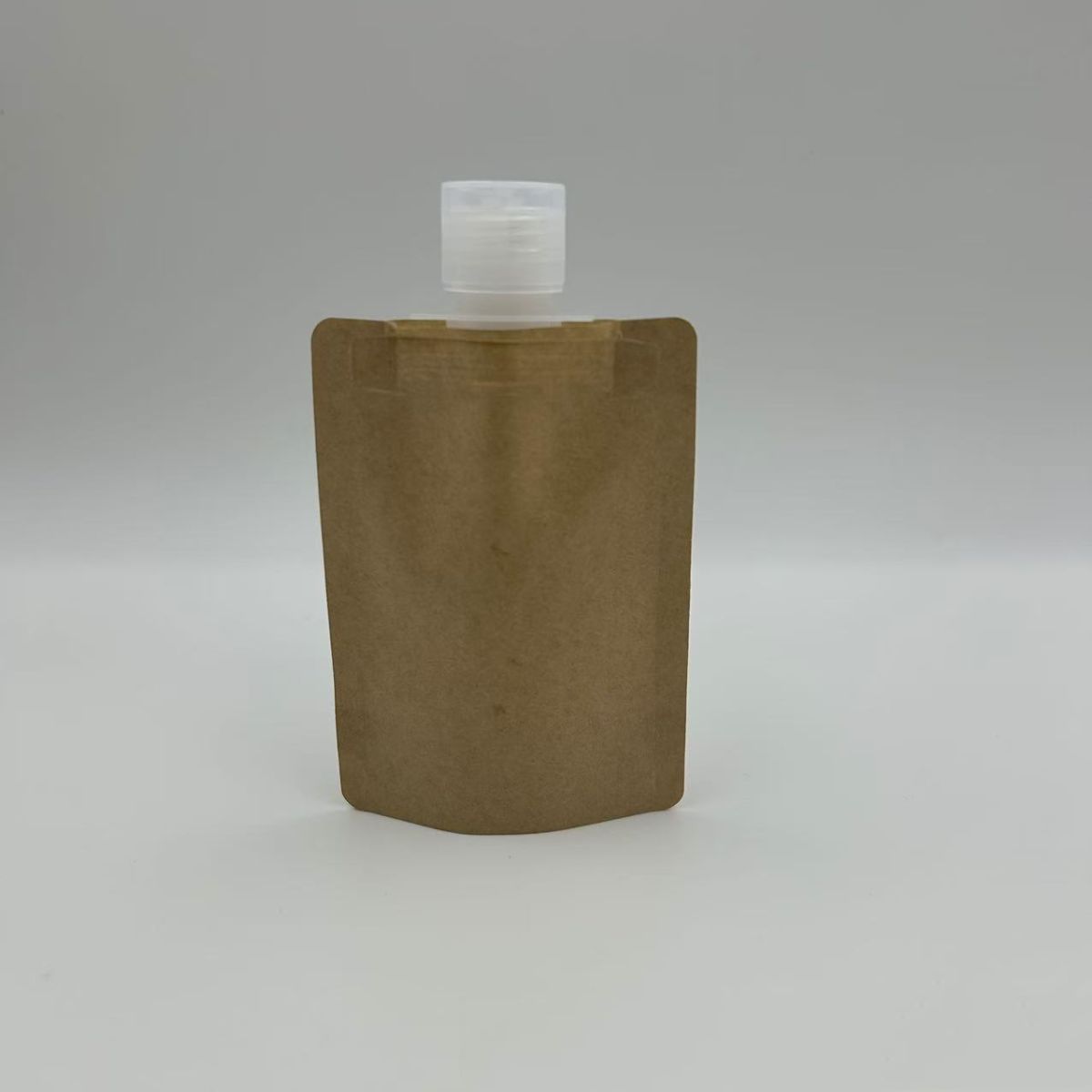 Kraft Paper Nozzle Bag Skin Care Products Packaging