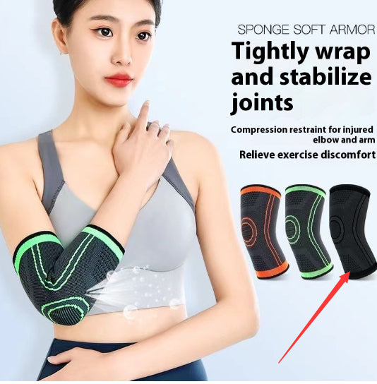 Sports Elbow Guard Joint Protective Sleeve Tennis Elbow Fitness Basketball