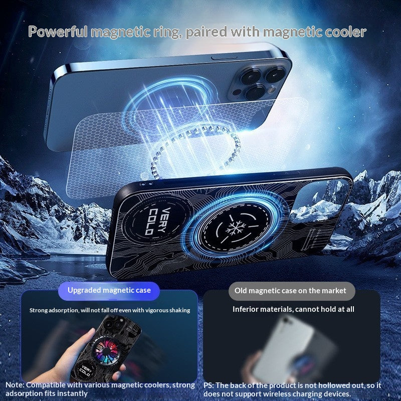 Graphene Thermal Conductive Phone Case With Magnetic Cooling Protection Sleeve