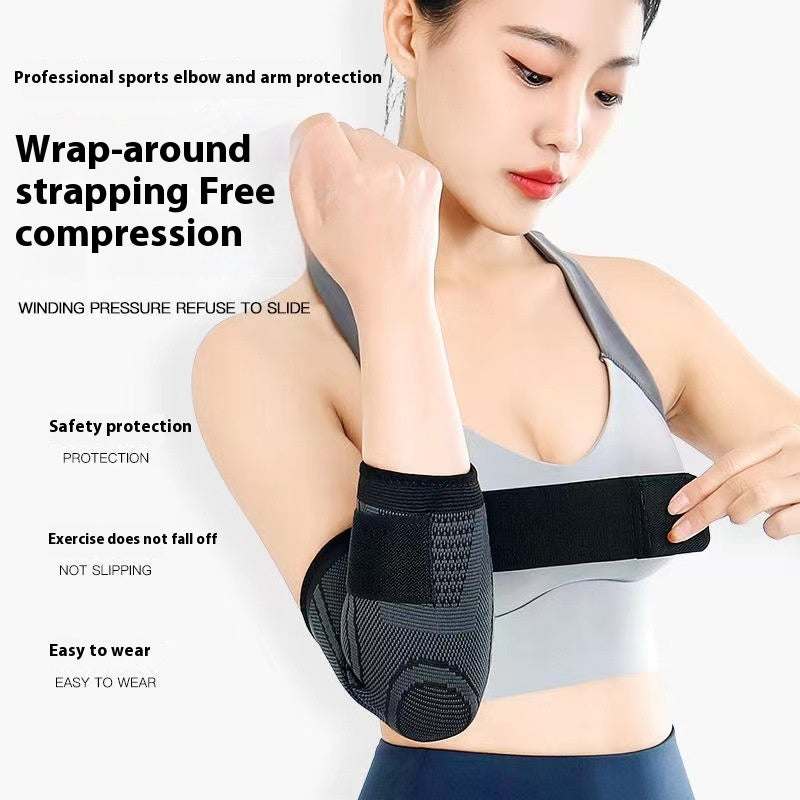 Sports Elbow Guard Joint Protective Sleeve Tennis Elbow Fitness Basketball