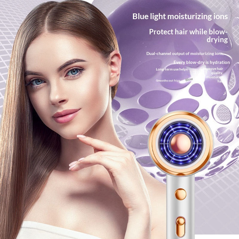 Hair Dryer With Negative Ions Offering Both Hot And Cool Air Settings