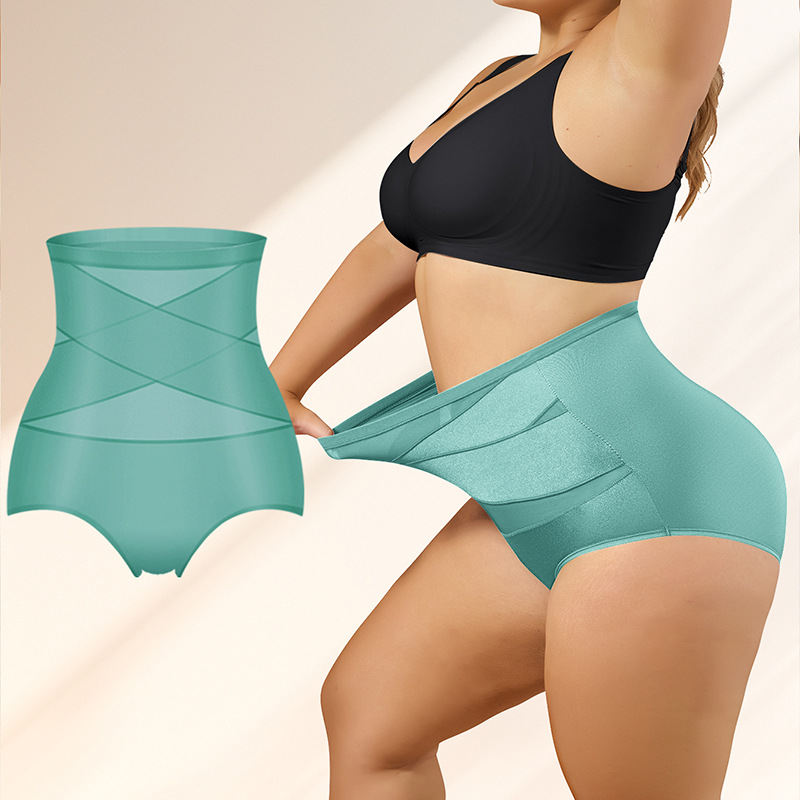 Women's High-Waisted Shapewear Leggings - Tummy Control Slimming Workout Pants with Compression Fit for Yoga and Gym