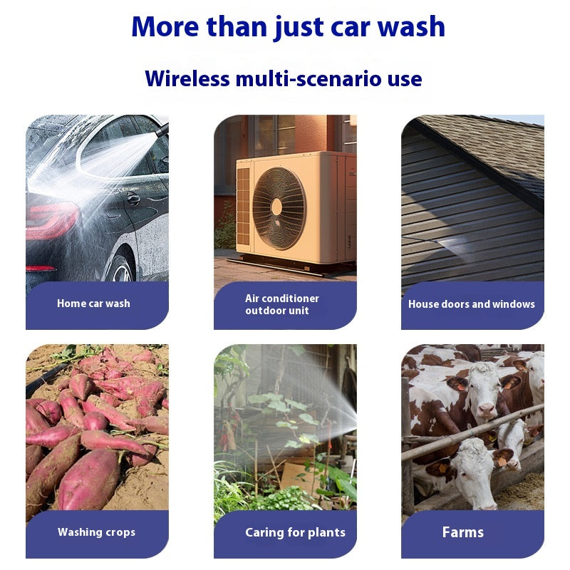 Household Electric Charging High Power Wireless High Voltage Car Washing Gun