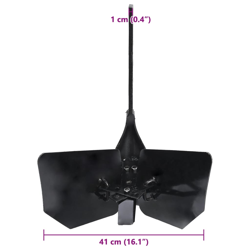 Plough Accessories Black Metal