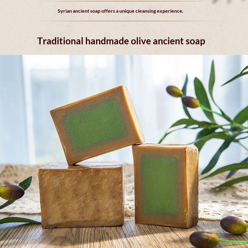 Olive And Cinnamon Oil Handmade Ancient Soap For Face Hair And Body Care
