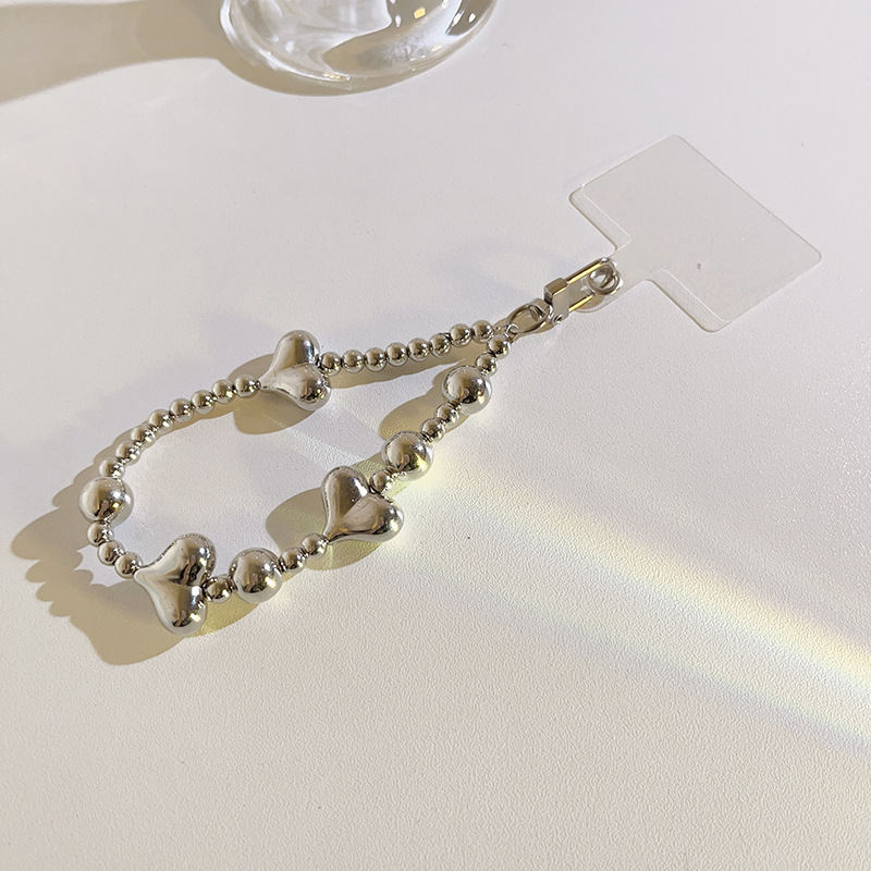 Good-looking Silver Heart-shaped Short Accessories