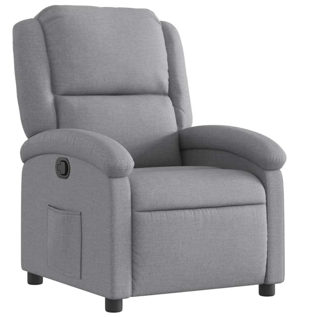 relaxation chair, light gray relaxation chair, massage relaxation chair,