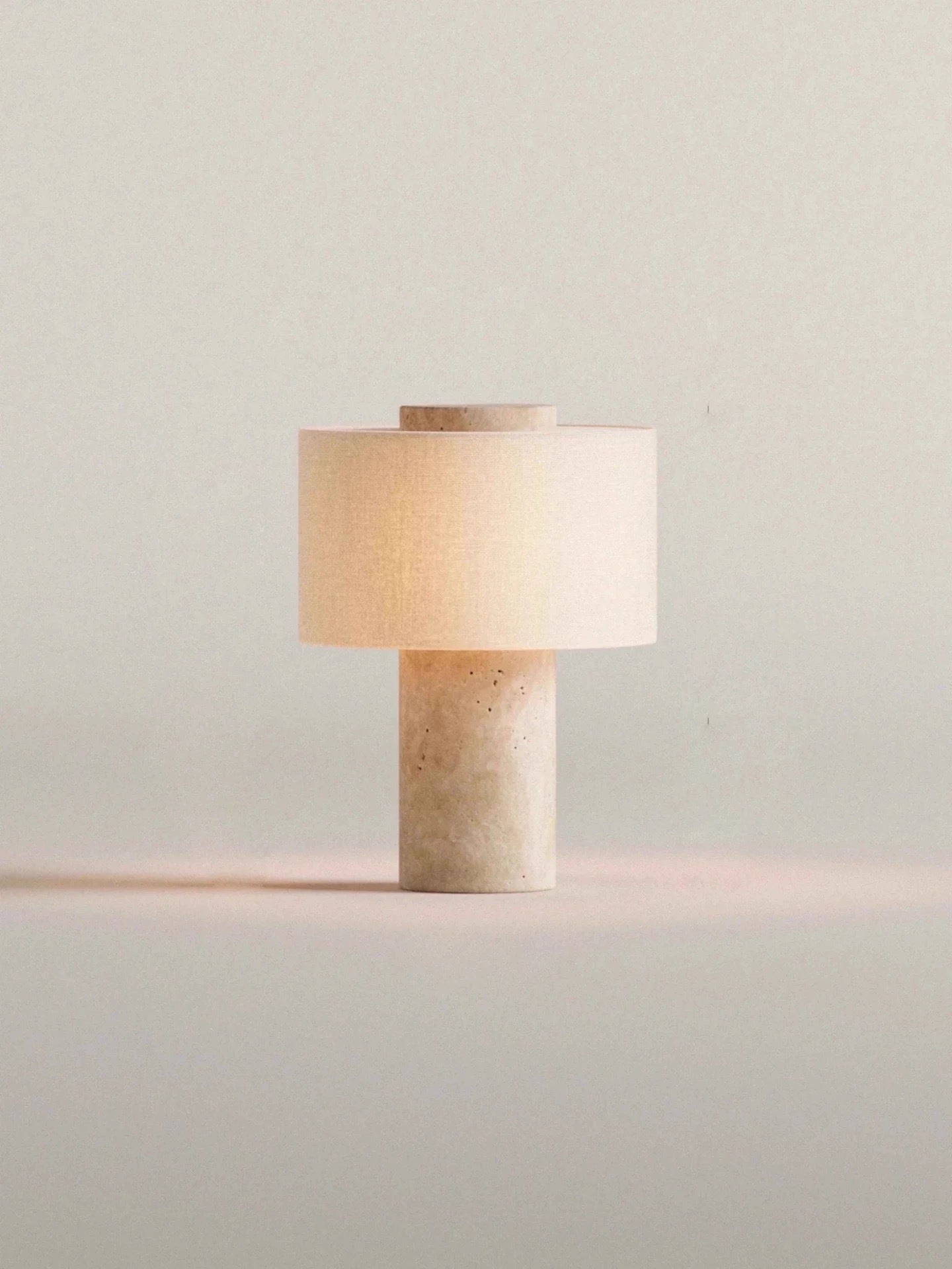 Portable Luxury Stone Atmosphere Charging Table Lamp For Bedroom And Study Room