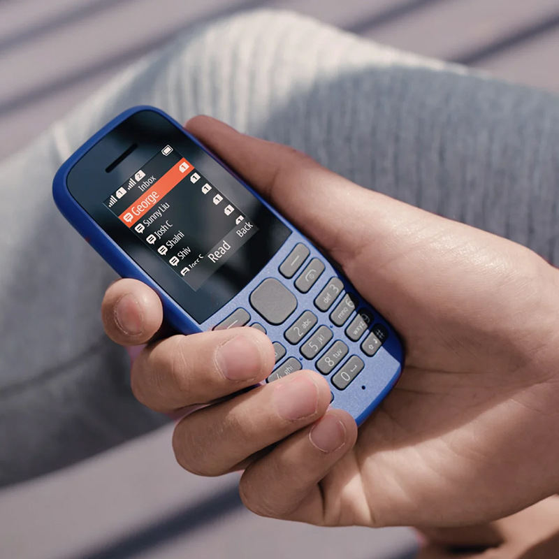 105 Phone For The Elderly Long Standby Straight Board Button Elder People Mobile