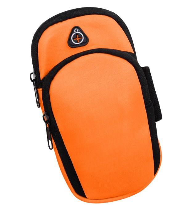 Sports mobile phone bag-orange 10*19cm-1 piece