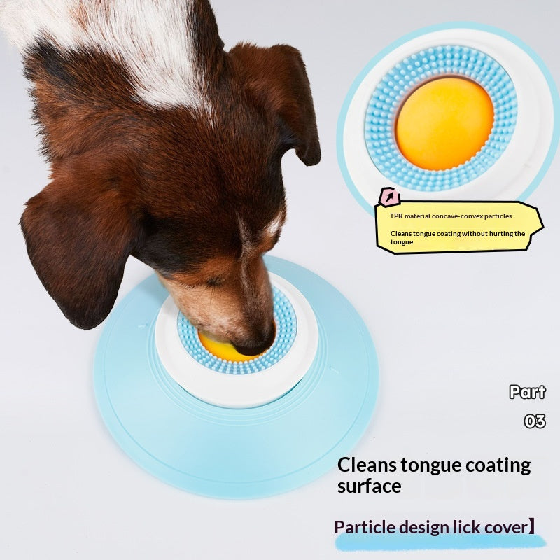 Dog Toy A Self-amusing Anti-tip Treat-dispensing Slow-feeding Bowl To Keep Your Pup Entertained