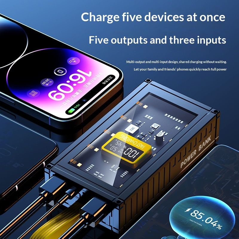 120W Super Fast Charging GaN Power Bank