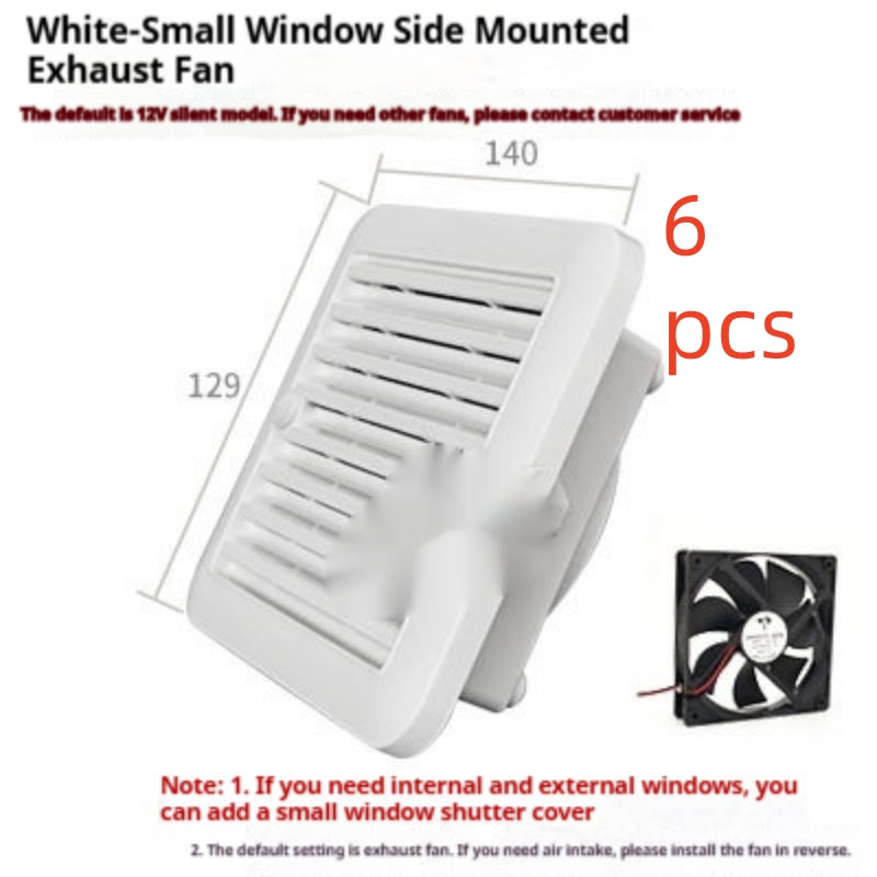 Refrigerator Ventilating Fan Cooling Vent Louver