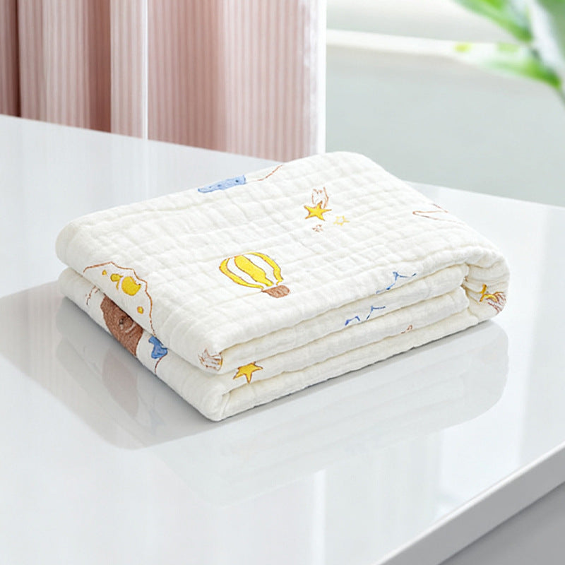 Gauze Bath Towel Class A For Babies 6 Layers For Infants