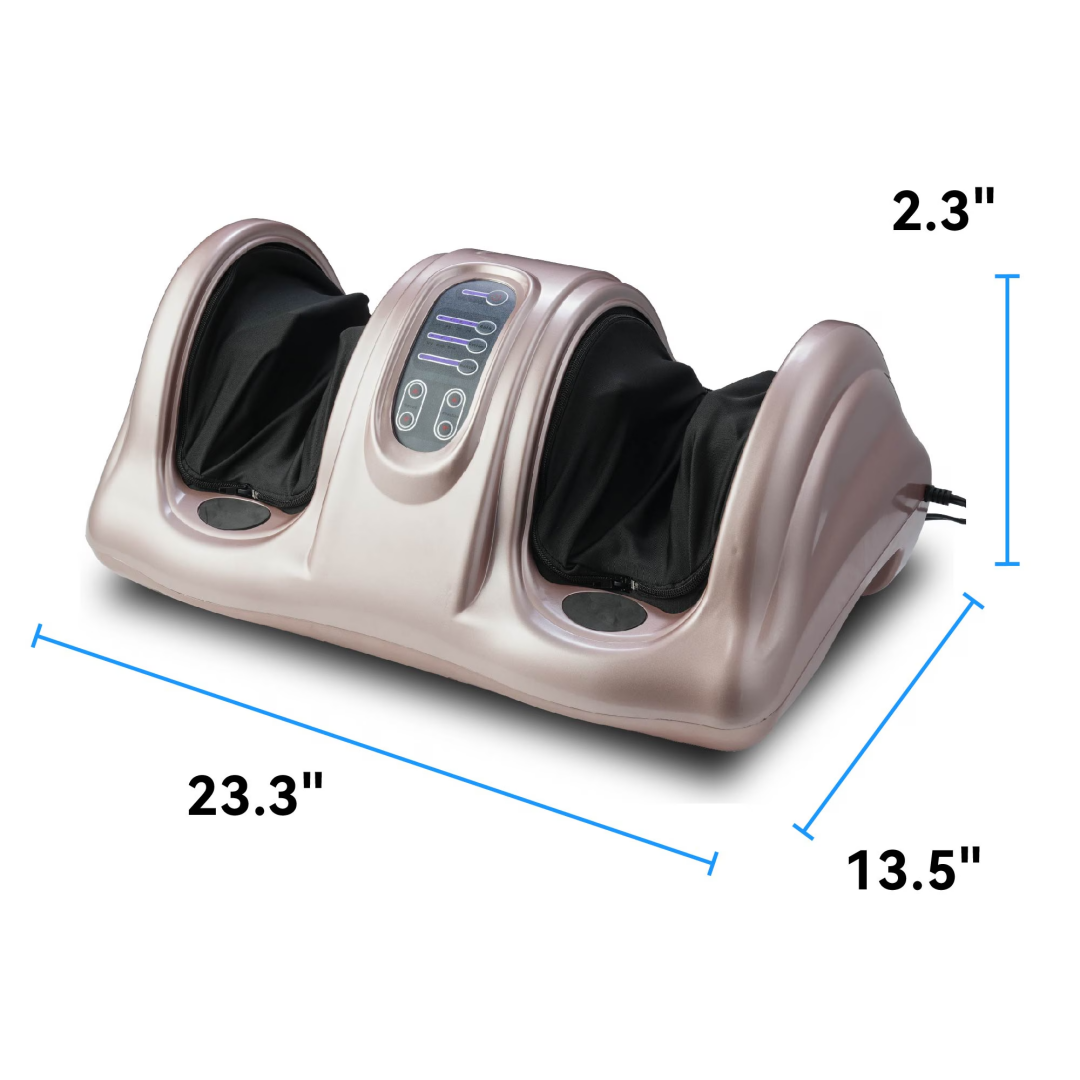 Premium Foot Massager With Remote Control Deep Kneading And Rolling Massage For Feet, Ankles, Calves, And Legs Pain Relief & Circulation Boost, Perfect Gift For Men, Women, Parents