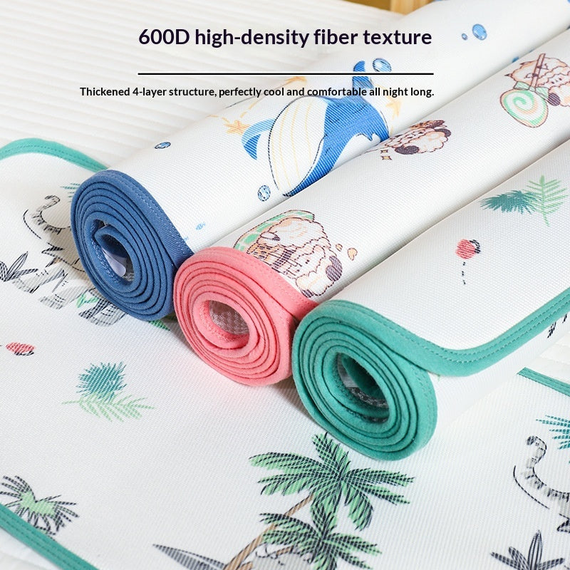 Cooling Ice-silk Class A Stroller Mat For Spring And Summer