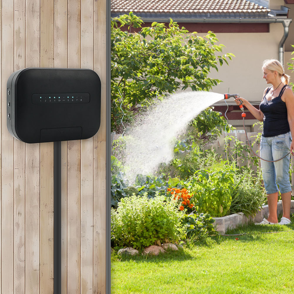 6 Or 8-way Smart Water Valve Irrigation Control Watering Machine