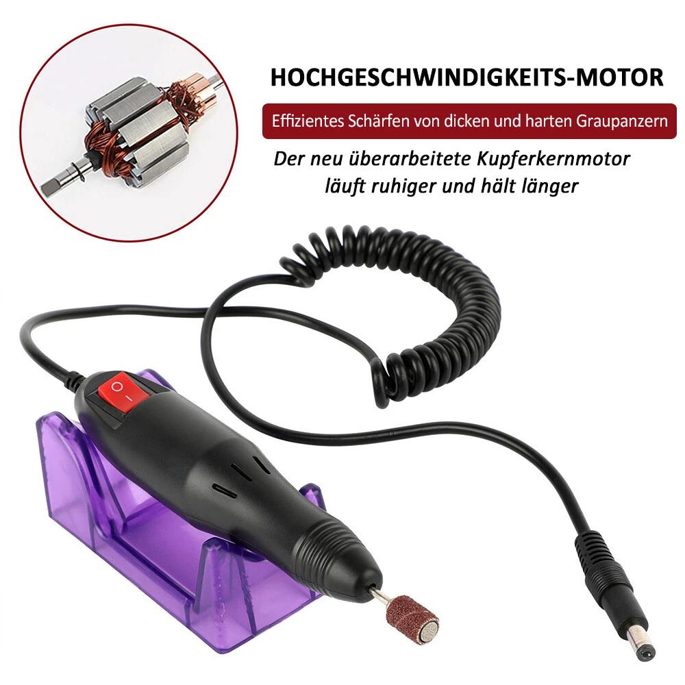 Support pan European shipping--Professional Electric Nail Drill Machine Set Nail Files Drill Bits Gel Polish Remover Portable Nail Polisher Equipment