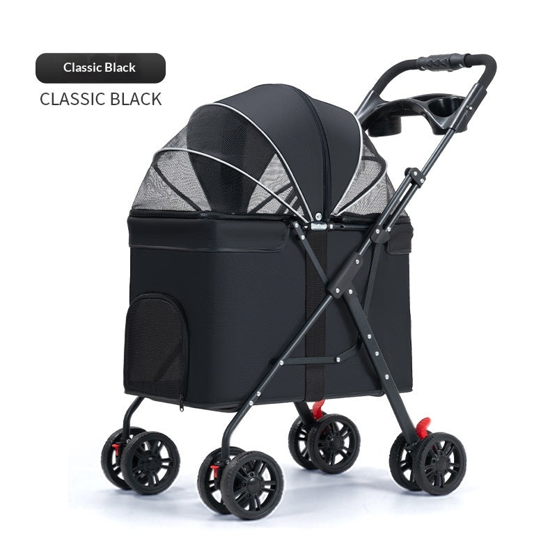 Multi-Functional Pet Stroller For Medium To Large Dogs
