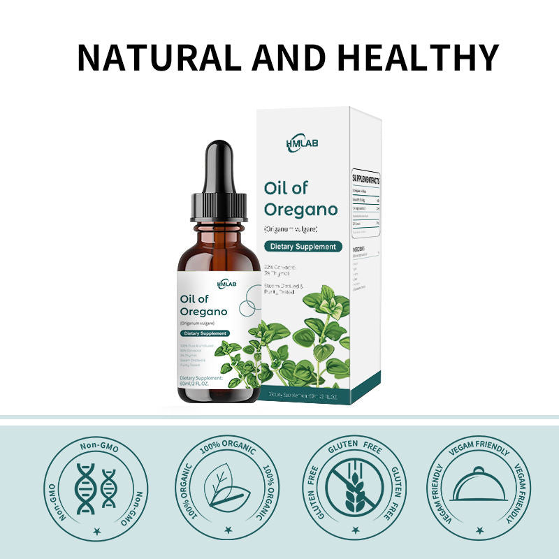 Best-selling Oregano Oil Drop Agent In Bottle Form