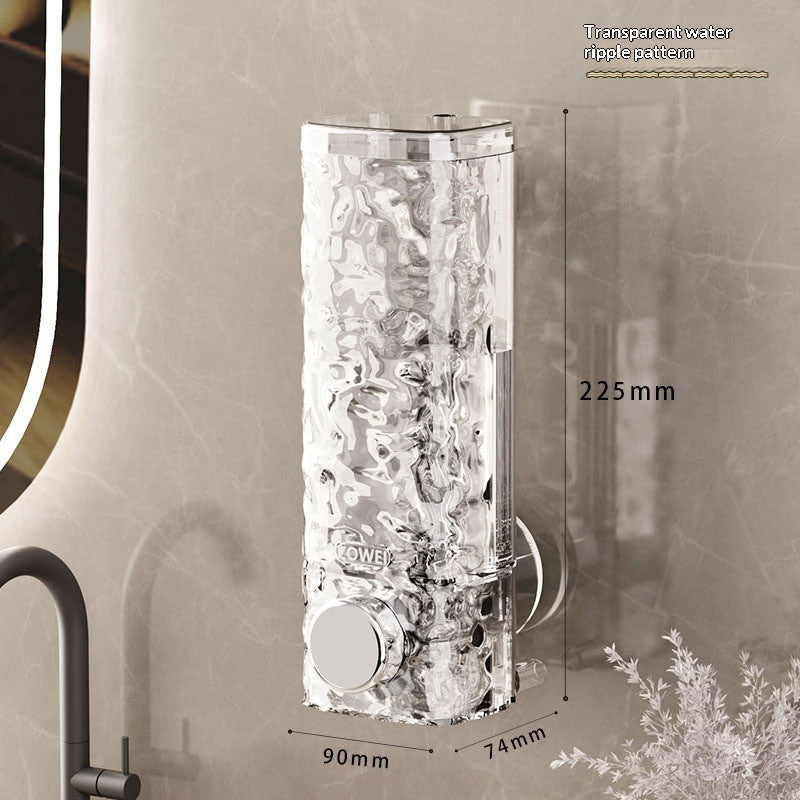 Punch-free Suction Cup Soap Dispenser For Body Wash
