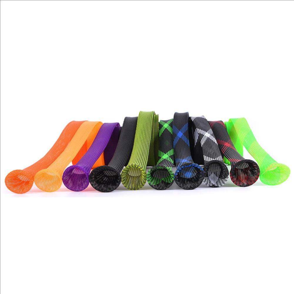 Luya Fishing Rod PET Woven Nylon Sleeve