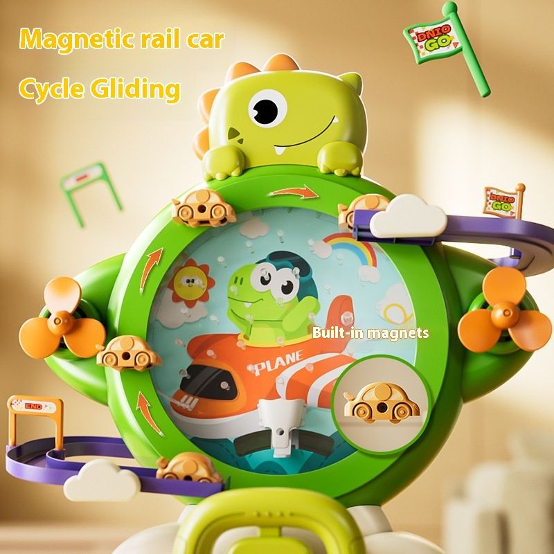 Children's Playing Marbles Game Machine Dinosaur Bean Machine Educational Toys