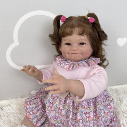 60cm Cloth Body Soft Vinyl Princess Doll