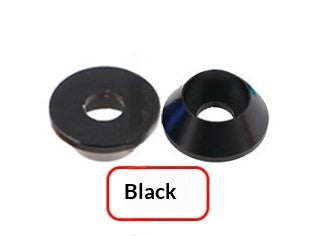 DIY 4WD Car Accessories Aluminum Alloy Washers With Countersunk Holes