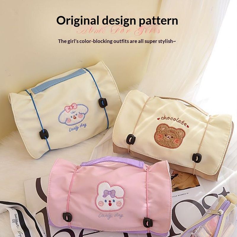 Large-capacity Four-in-one Makeup And Toiletries Bag